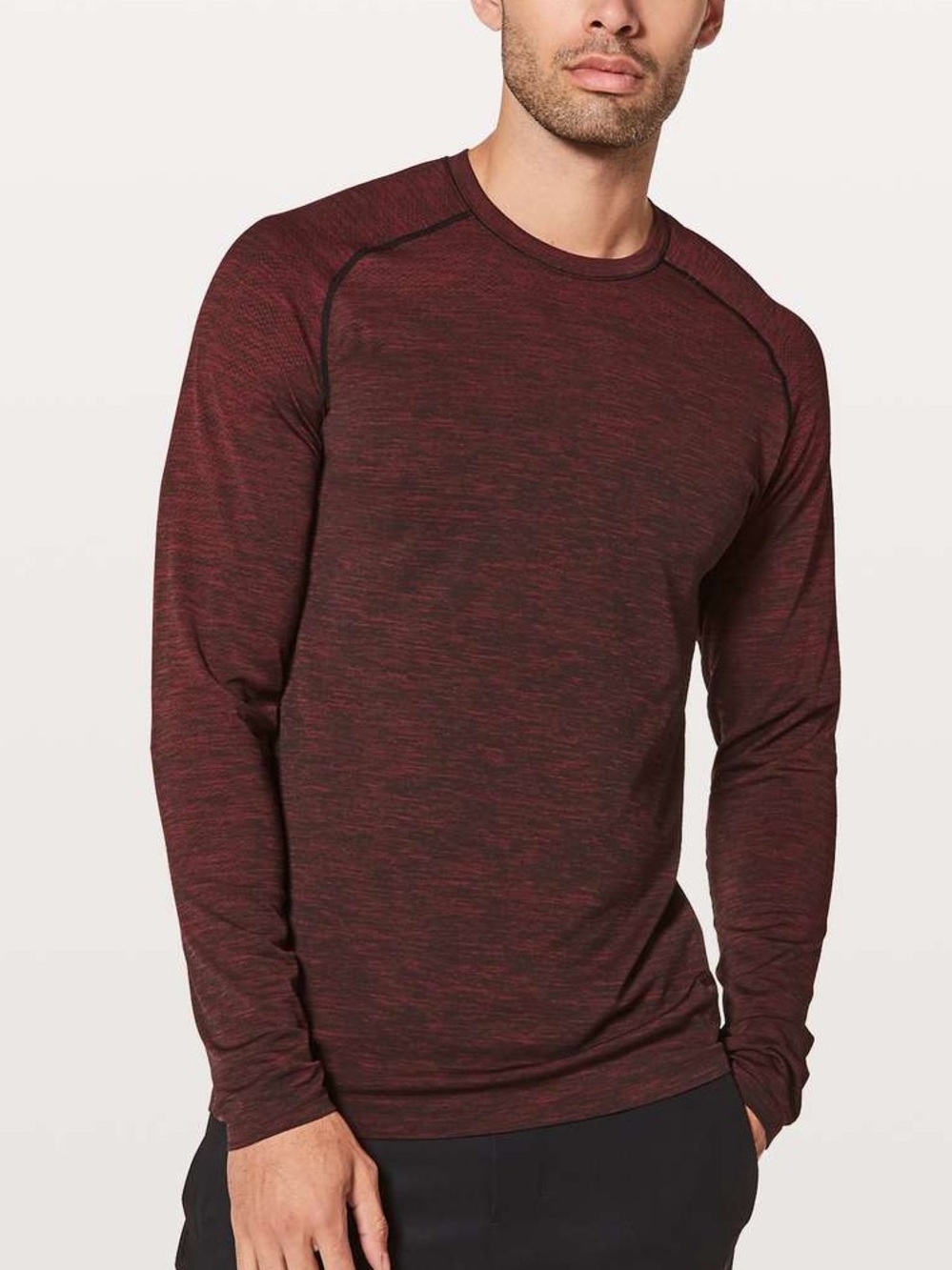 Lululemon Metal Vent Tech Long Sleeve Shirt Caliente Black Men’s M